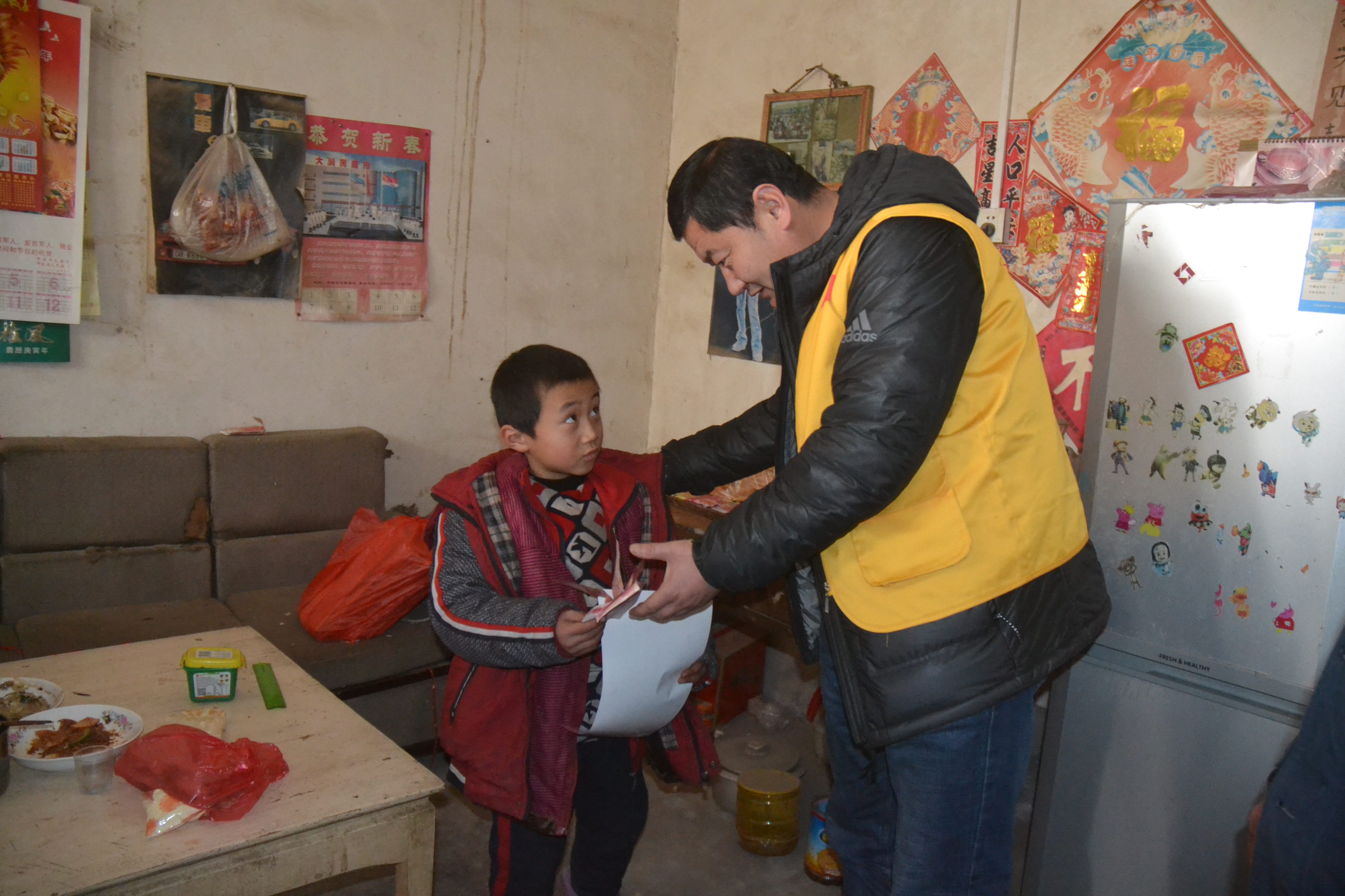 平邑县心连心义工联合会爱心助学第五站(图17)